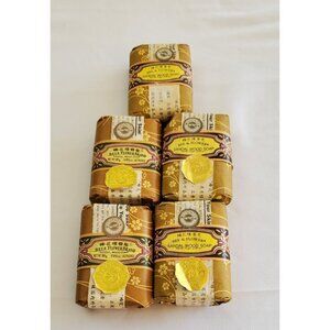 Bee & Flower Sandal Wood Soap Bars - LOT OF 5